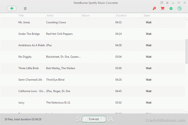 NoteBurner Spotify Music Converter 2.1.3 with Crack [Latest]