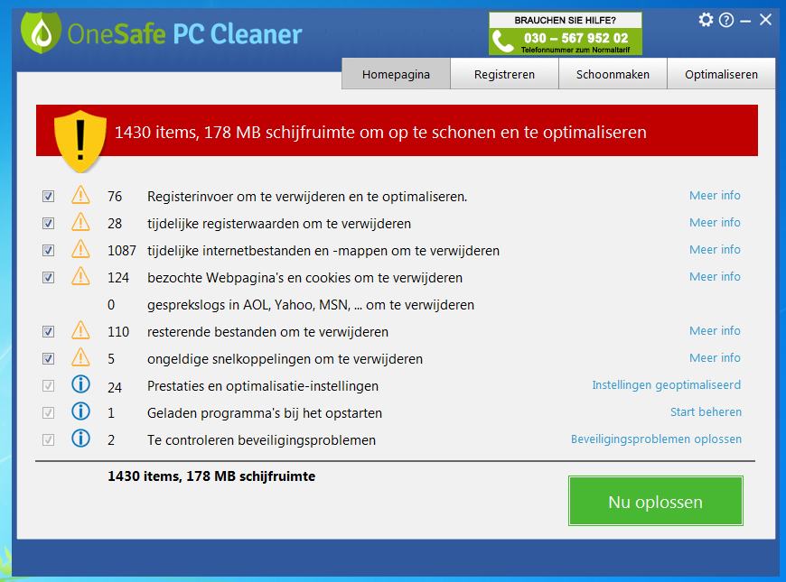 OneSafe PC Cleaner Pro 7.2.0.1 + Serial Key [ Latest ] Full Download