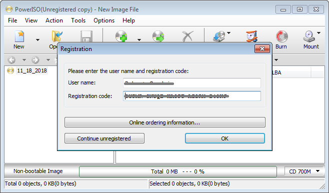 PowerISO 7.7 Serial Key With UserName Download Cracked Setup